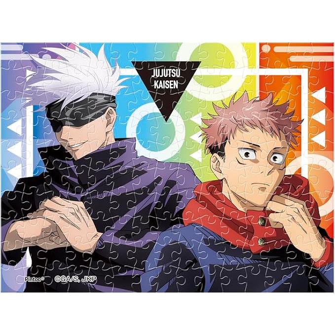 Ensky Jujutsu Kaisen Yuji Itadori & Satoru Gojo Mini Jigsaw Puzzle – 150 Pieces (7.6 × 10.2 cm)
