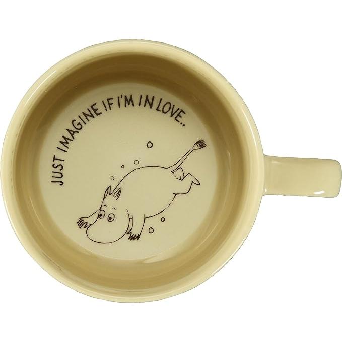 Moomin Character Message Mug – 300 ml | Ceramic Coffee & Tea Cup