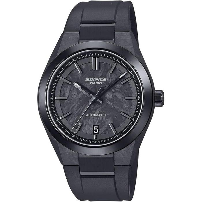 Casio EDIFICE EFK-100XPB Automatic Watch – Forged Carbon Black with Sapphire Glass