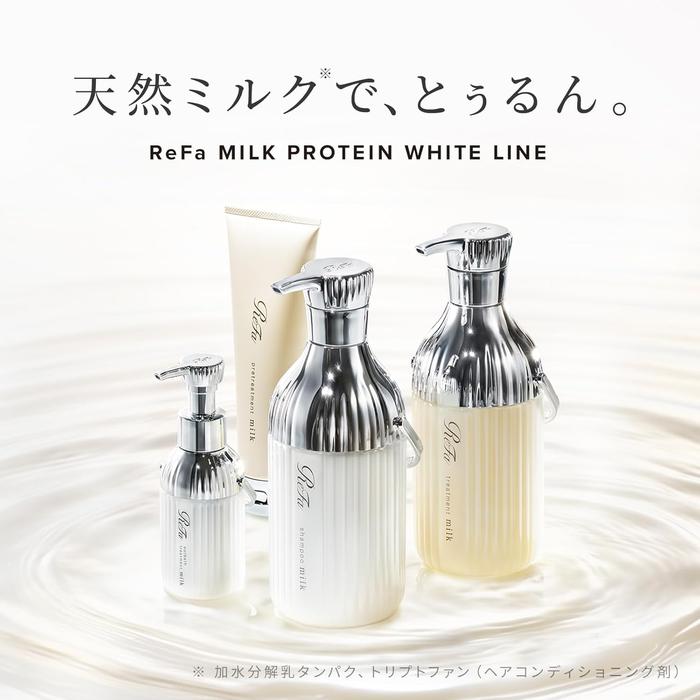 ReFa MILK PROTEIN SHAMPOO – Moisture & Smooth Care Shampoo (500 mL) [With alcohol]