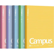 Kokuyo Campus Notitieboek B5 – Gestippeld 6 mm Gelijnd, 30 Bladen, 5-Pack