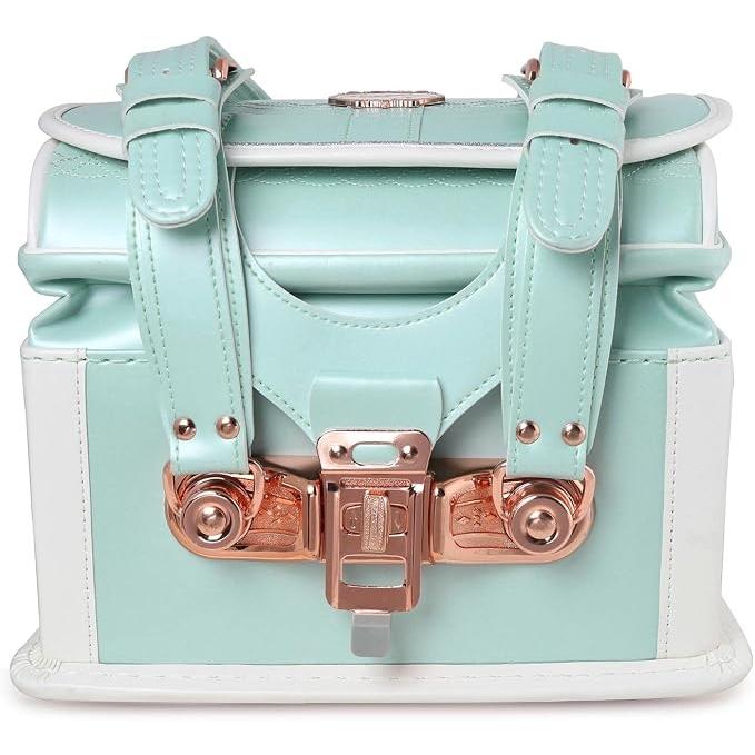 Coulomb Unicorn Japanischer Randoseru Schulrucksack für Mädchen – Perlenfinish, A4-kompatibel