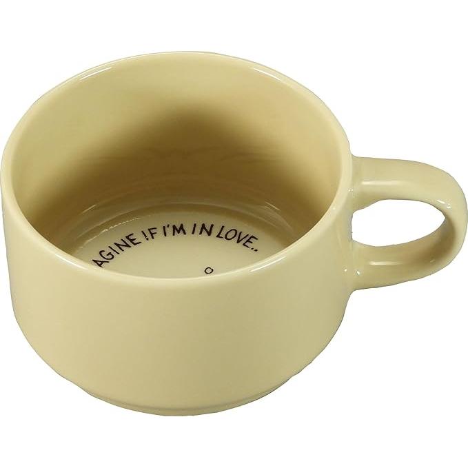 Moomin Character Message Mug – 300 ml | Ceramic Coffee & Tea Cup