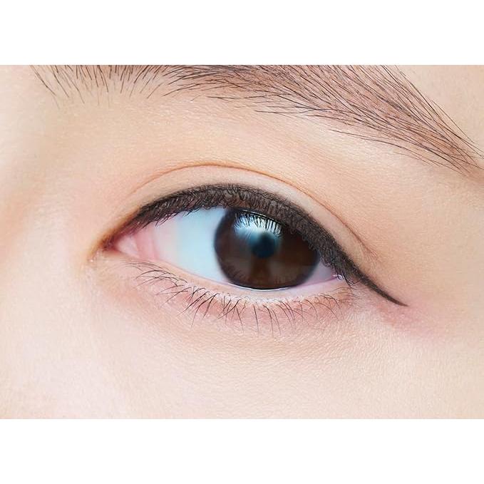 DejaVu Rustin Fine Contact Eyeliner – Ultra Fine Cream Pencil (Color: Real Black) [Alcohol-Free]