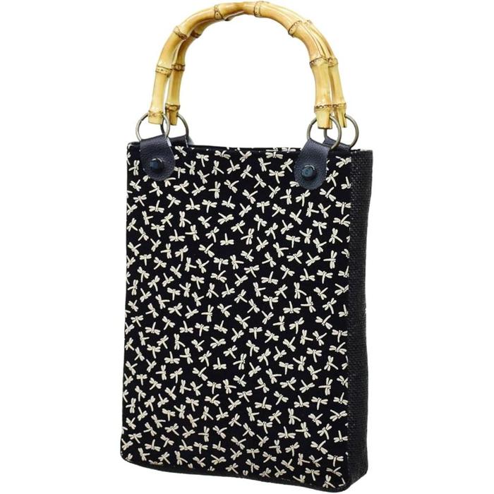 Shingen Pouch – Bamboo Handle with Gusset (PATERN TO CHOOSE)