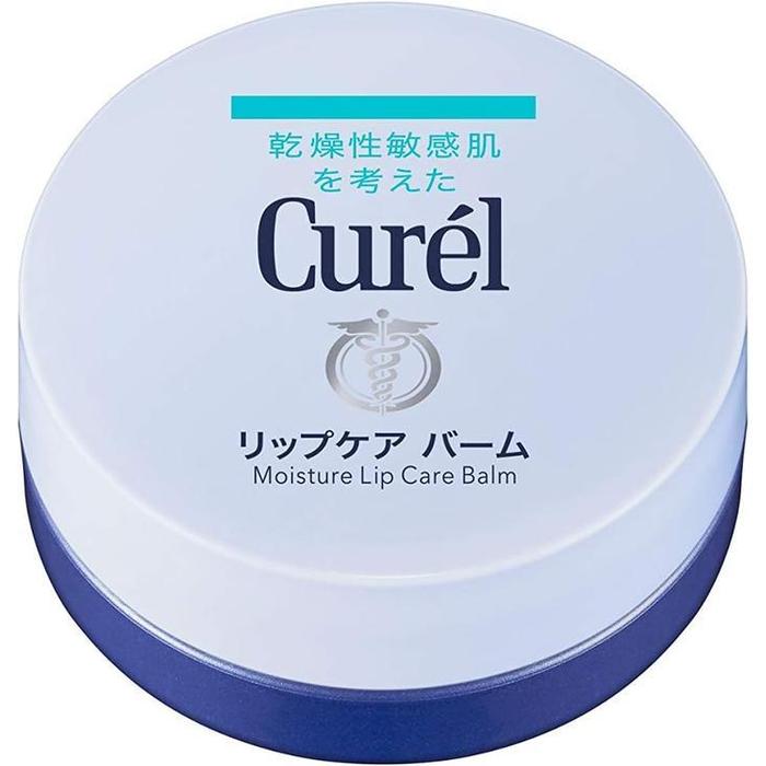 Curel Lip Care Balm – Overnight Moisture Seal Lip Balm for Dry, Cracked Lips, 4.2g[Alcohol-free]