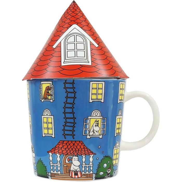 Moomin House Mug – Porcelain, 300 ml, Heat Resistant, Microwave & Dishwasher Safe