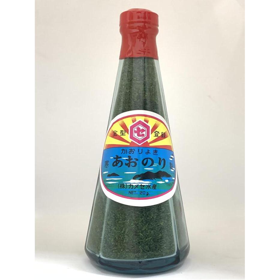 Kamese Suisan Suji Aonori 20g – Japanische grüne Algenflocken
