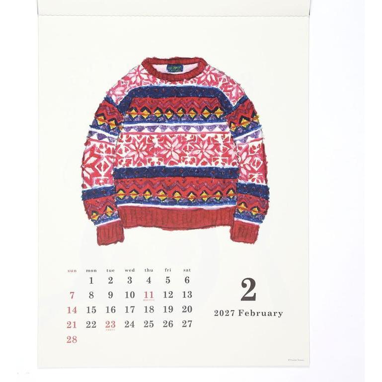 Yusuke Yonezu 2027 Wall Calendar – Warm Illustration Art [Japanese Edition]