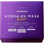 LuLuLun Hydra EX Face Mask (28 Sheets) – Hydration and Antiaging EGF, Bakuchiol, ceramides ,Retinol,Niacinamide [No Alcohol]