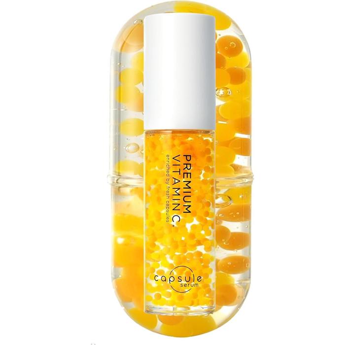 CAPSULE SERUM Vitamin C Multi Serum – Standard & Premium Versions – Vitamin C Complex, Niacinamide, Ceramide, CICA 30ml [Alcohol-free]