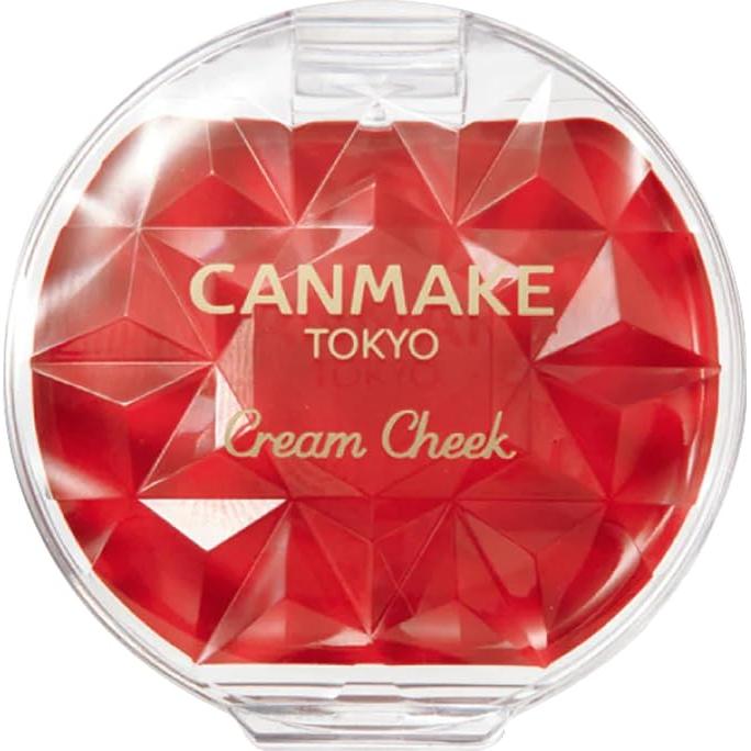 CANMAKE Cream Cheek – Blendable Cream Blush for a Natural Flush