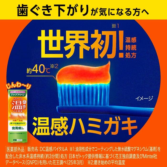Deep Clean Medicated Warming Toothpaste for Periodontal Care – ALCA & BGA – 85g
