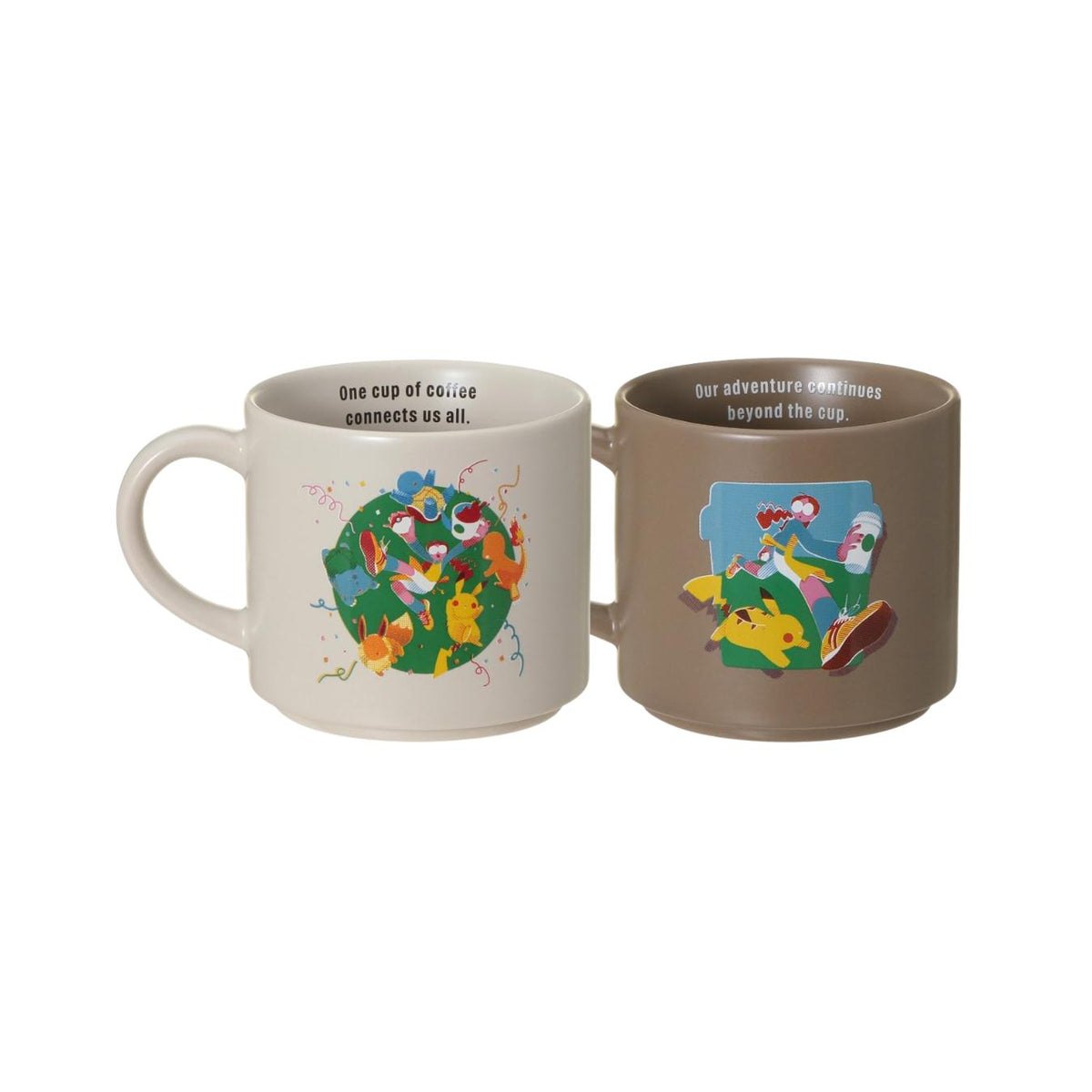 Pokémon + Starbucks Japan Stacking Mug 355ml – Coffee Connection & Coffee Adventure