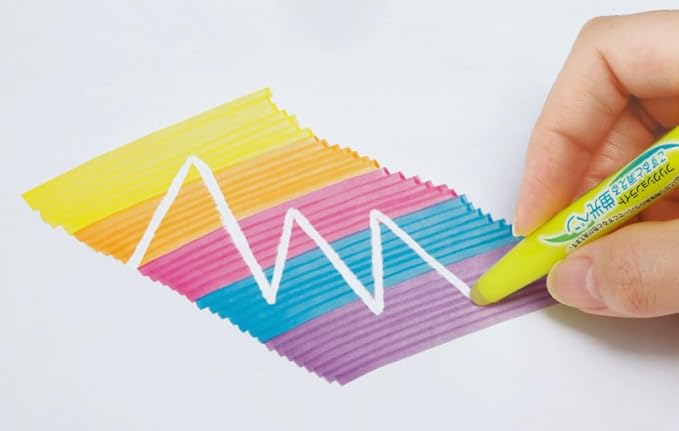 Surligneur Effaçable PILOT FriXion Light – Ensemble de 6 Couleurs Classiques