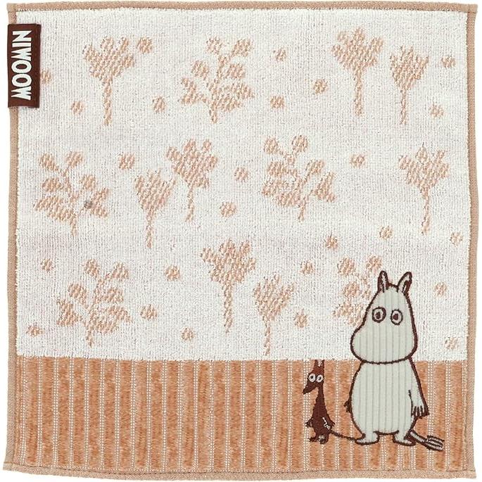 Marushin MOOMIN Mini Hand Towel Cotton 100% 25×25cm – Pocket Size (Part 1)