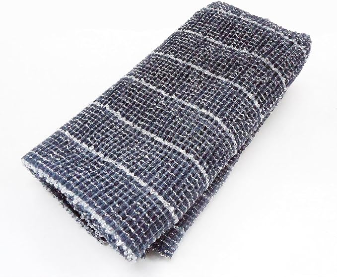 OHE Awayuki Body Towel Firm Type Gray – Rich Foaming Japanese Nylon Body Wash Towel