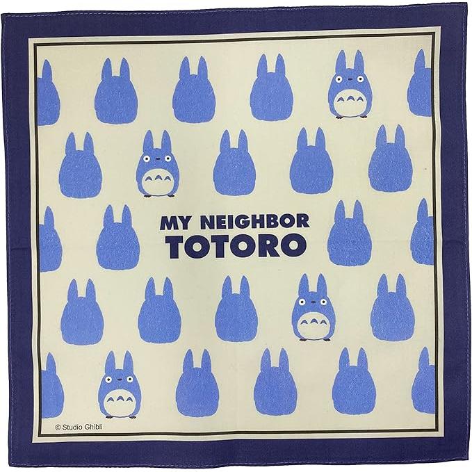 Marushin Studio Ghibli Handkerchief – Cotton Antibacterial Pocket Handkerchief 30 × 30 cm