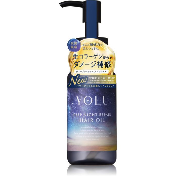 YOLU Deep Night Repair Hair Oil – Collagen Repair Hair Oil [Alcohol-free] 80ml