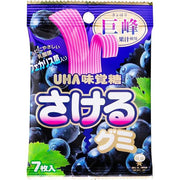 UHA Mikakuto Sakeru Gummy – Kyoho Grape Flavor (7 Strips)