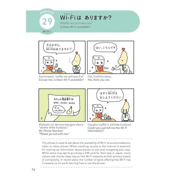 Handy Japanese Conversations: Master Phrases through MANGA – Beginner Japanese Conversation Book
