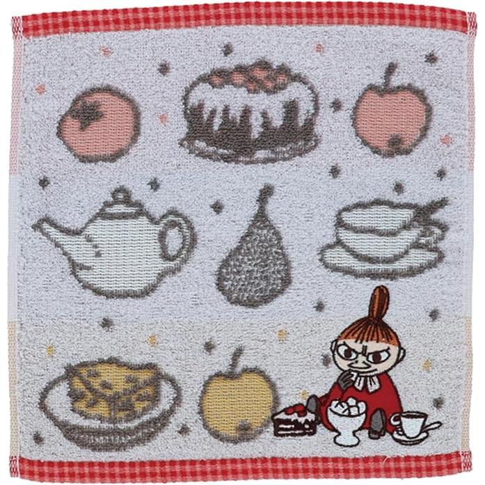 Marushin MOOMIN Mini Hand Towel Cotton 100% 25×25cm – Pocket Size (Part 1)