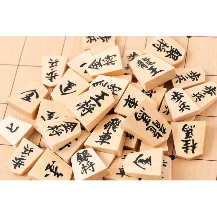 Gentosha Wooden Shogi Set – Folding Shogi Board Game