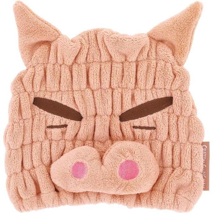 Skater Crayon Shin-chan Buriburizaemon Pig Character Quick-Dry Towel Cap TOC11