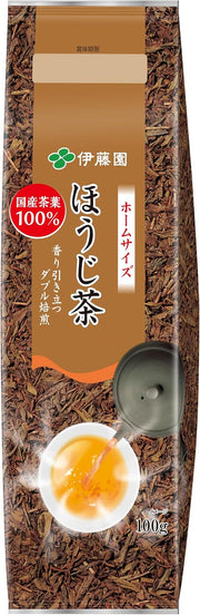 ITO EN Home Size Hojicha Loose Leaf Tea – 100% Japanese Tea Leaves (100g)