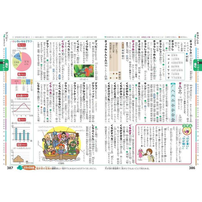 Reikai Gakushū Kokugo Dictionary – 12th Edition - Full Color