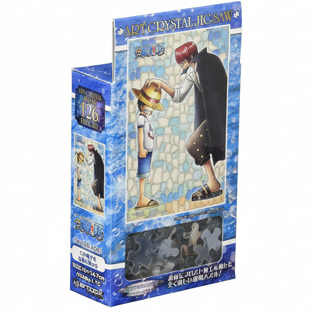 ENSKY ONE PIECE Art Crystal Jigsaw Puzzle – 126 Pieces (10 × 14.7 cm) | Frost Art Crystal