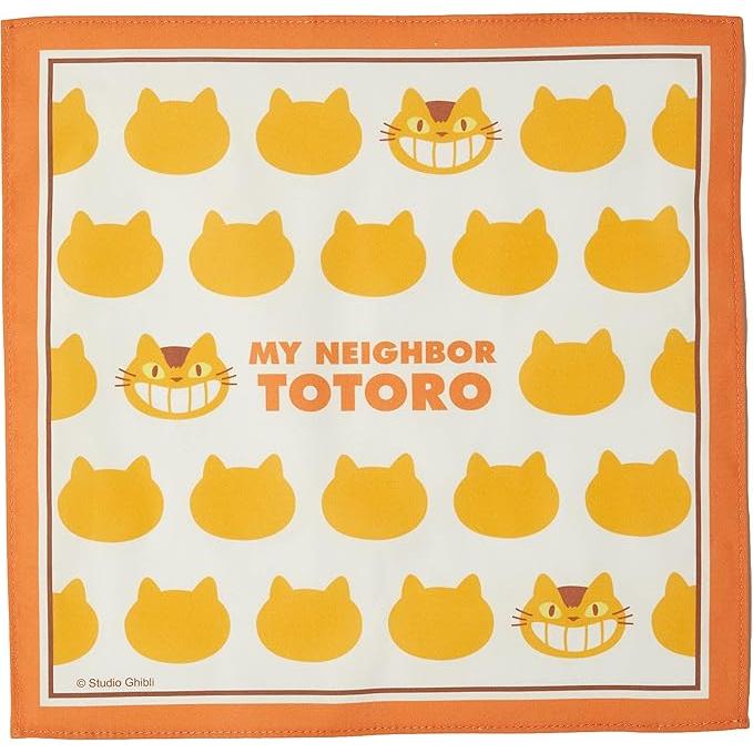 Marushin Studio Ghibli Handkerchief – Cotton Antibacterial Pocket Handkerchief 30 × 30 cm
