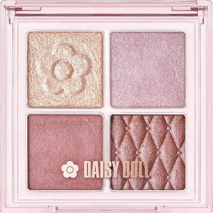 DAISY DOLL by MARY QUANT Eye Shadow – Moist, High-Brightness Gradient Palette [Alcohol-free]