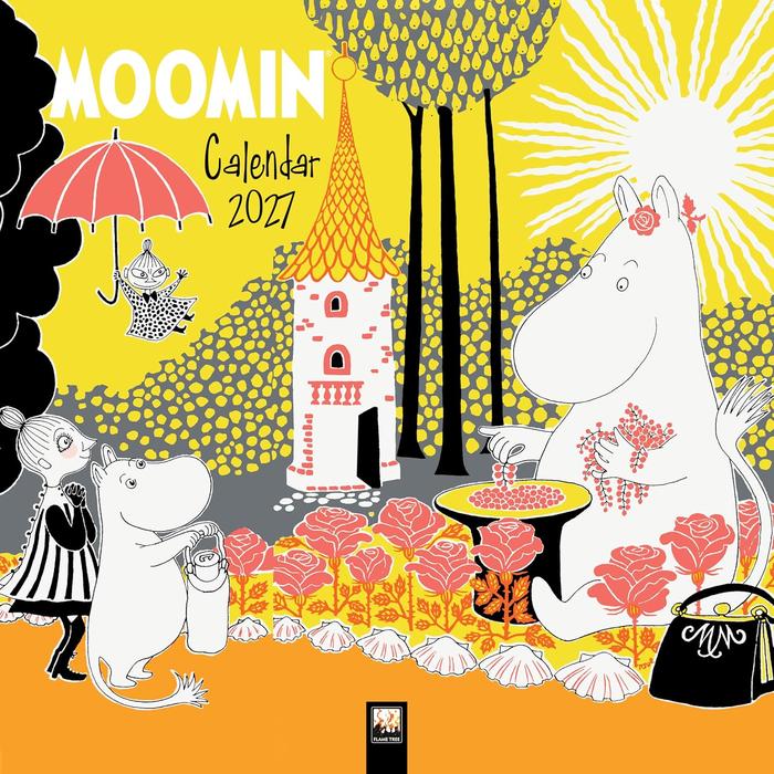 Moomin Wall Calendar 2027 – Art Calendar [English Edition]