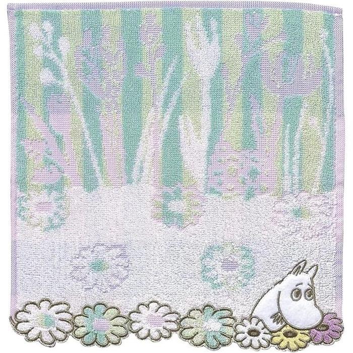 Marushin MOOMIN Mini Hand Towel Cotton 100% 25×25cm – Pocket Size (Part 4)