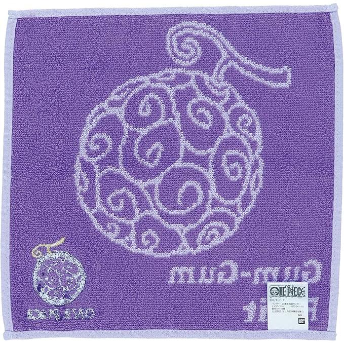 ONE PIECE Mini Towel – Devil Fruit Design (25 × 25 cm)