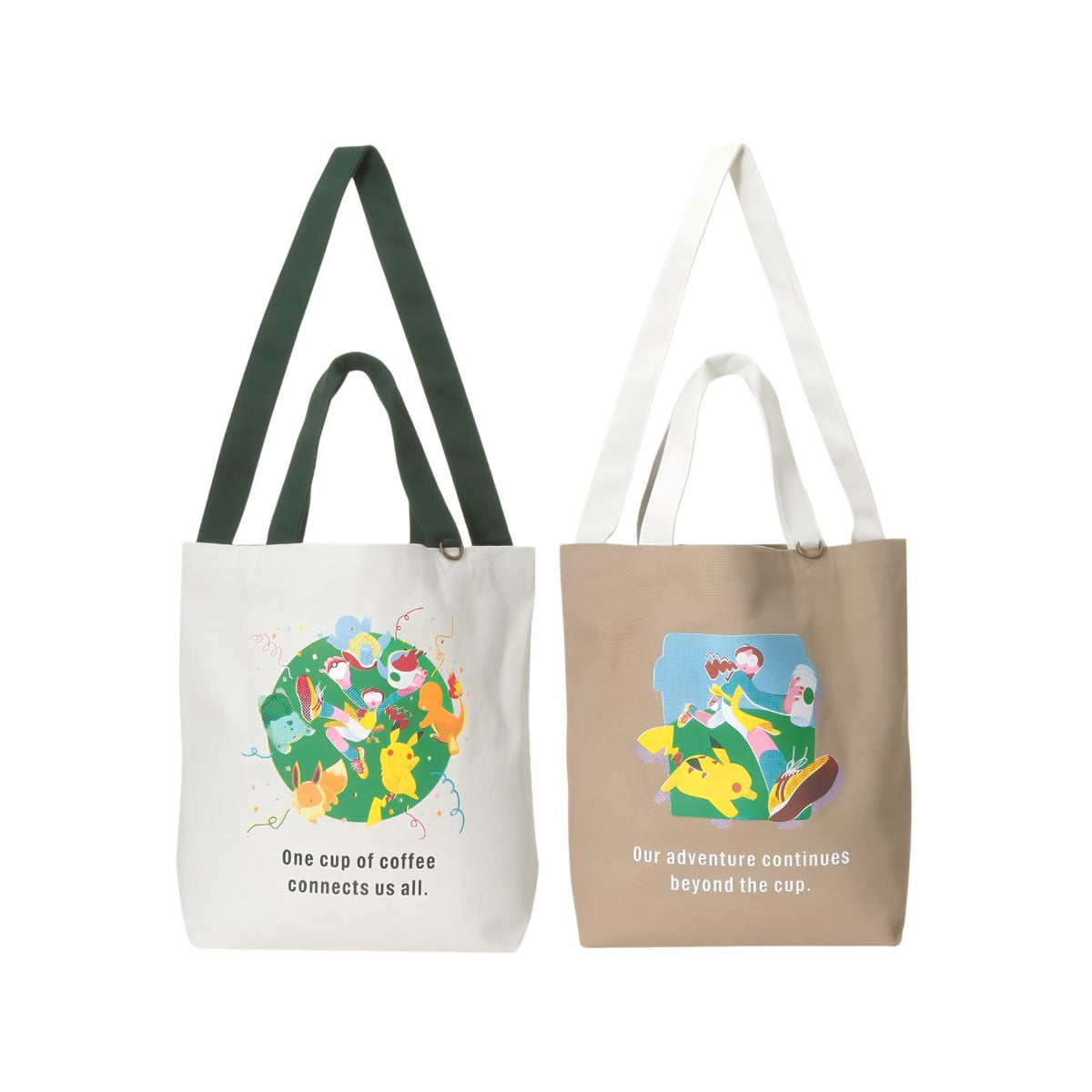 Pokémon + Starbucks Japan Tote Bag – Coffee Connection & Coffee Adventure