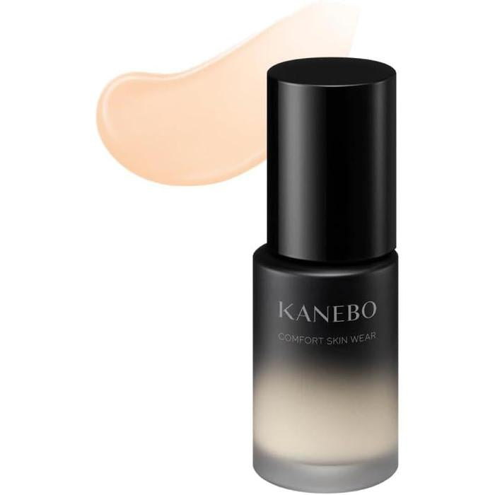 KANEBO Comfort Skin Wear Foundation SPF20–26 PA++/PA+++ – Bright Natural Finish, 8 Shades, 30ml [With alcohol]