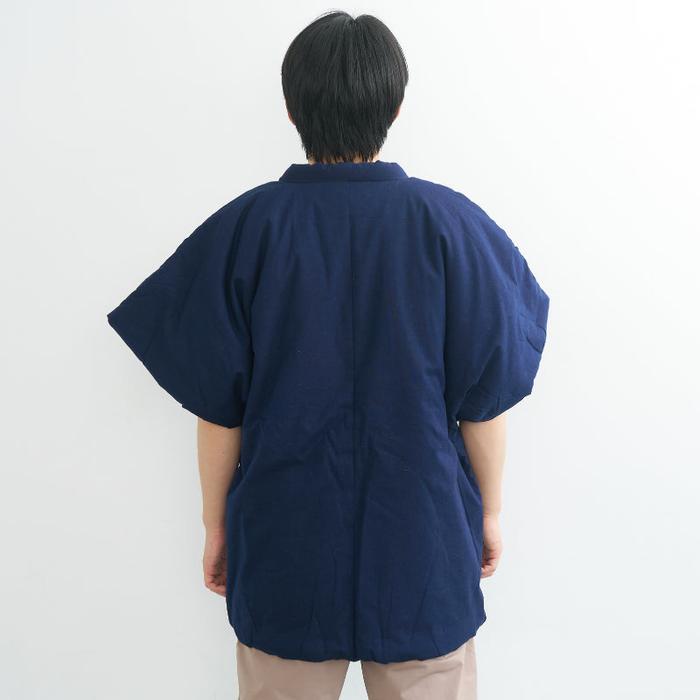 Kurume Handmade Patchwork Hanten – Short-Sleeved Japanese Jacket