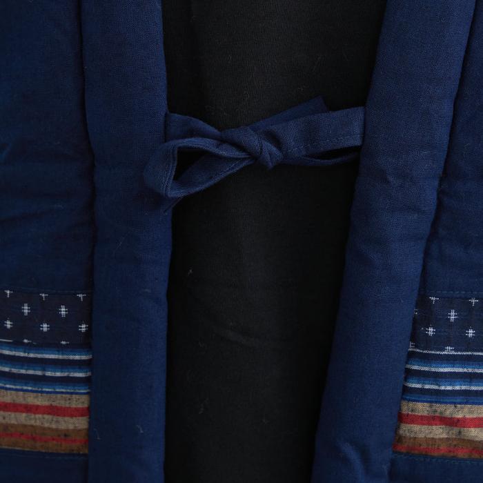 Kurume Handmade Patchwork Hanten – Short-Sleeved Japanese Jacket