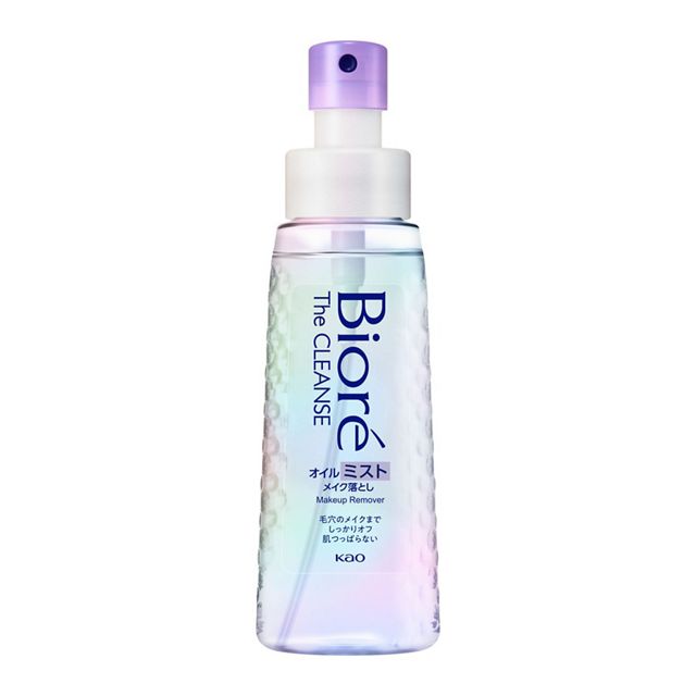 Biore Zachenz Oil Mist Makeup Remover 120ml | Waterproof Mascara & Foundation Remover with White Floral Scent [Alcohol-free]