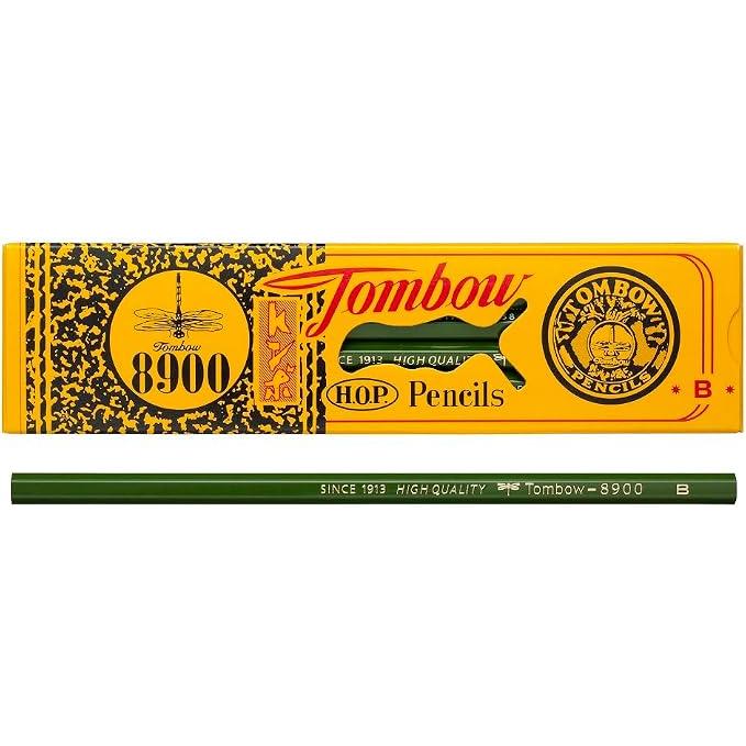Tombow MONO 8900 Pencils 12-Pack – 2H / H / F / HB / B / 2B