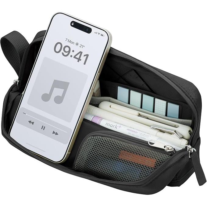 KOKUYO Large Capacity Pen Case – Kabako Half Pocket & Campus Clear-view, 8 Variants
