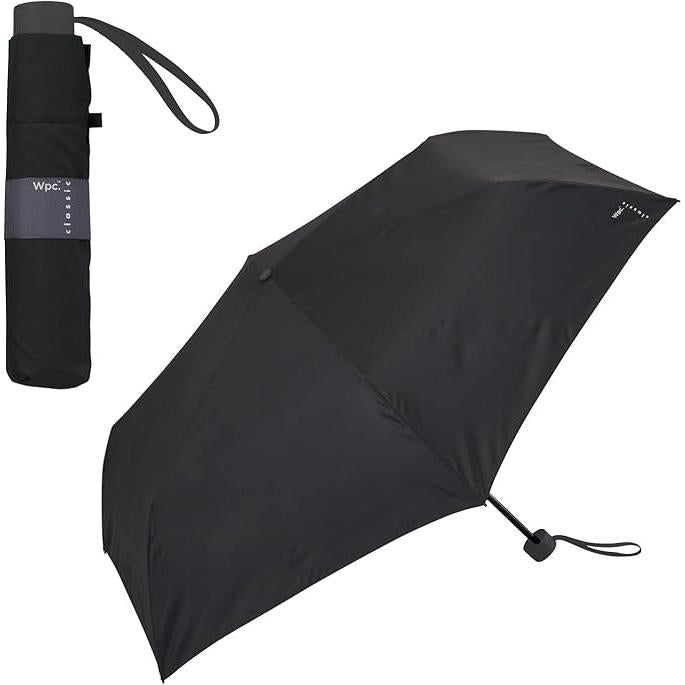 Wpc. Classic Shape-Memory Folding Umbrella – Easy-Fold Rain Umbrella, 4 Colors