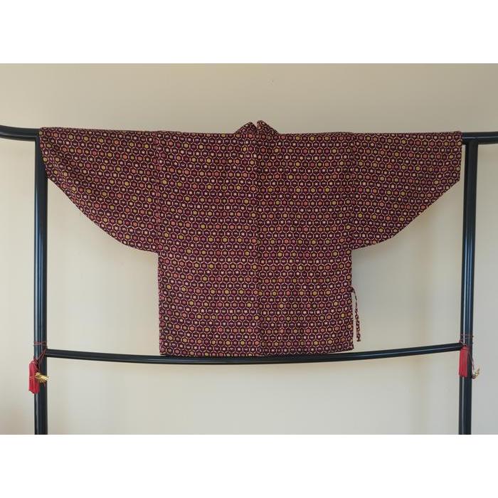 Vintage Cotton Haori – Purple, Universal Size