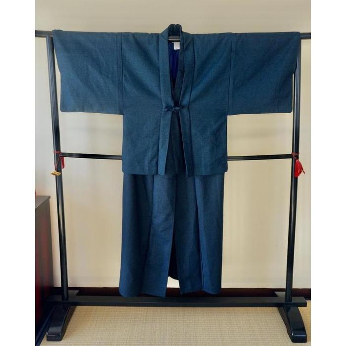 Vintage Men kimono and haori set - For Height 160-170cm