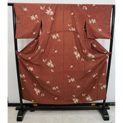 Vintage Kimono Kosode Burgundy, 155-165cm