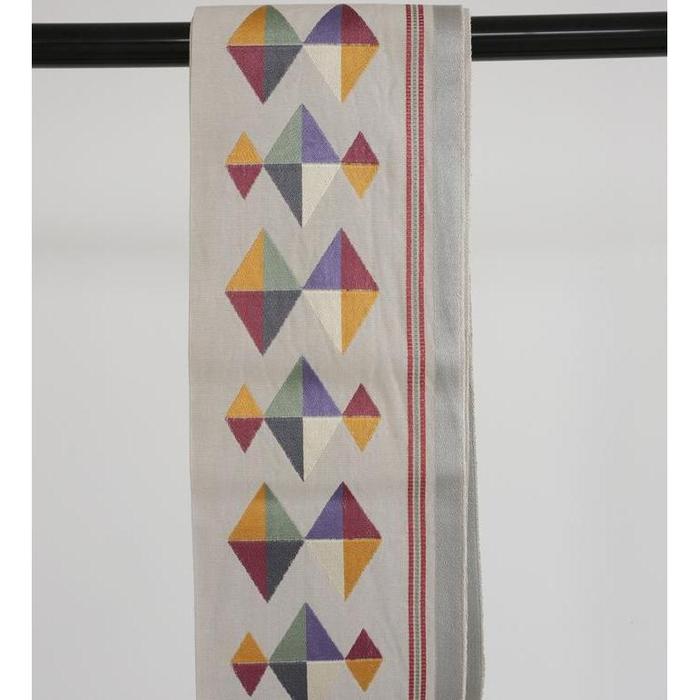 VINTAGE Hanhaba Obi kimono belt-graphic figures