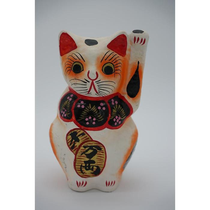VINTAGE PAPER MANEKI NEKO BIG 27CM