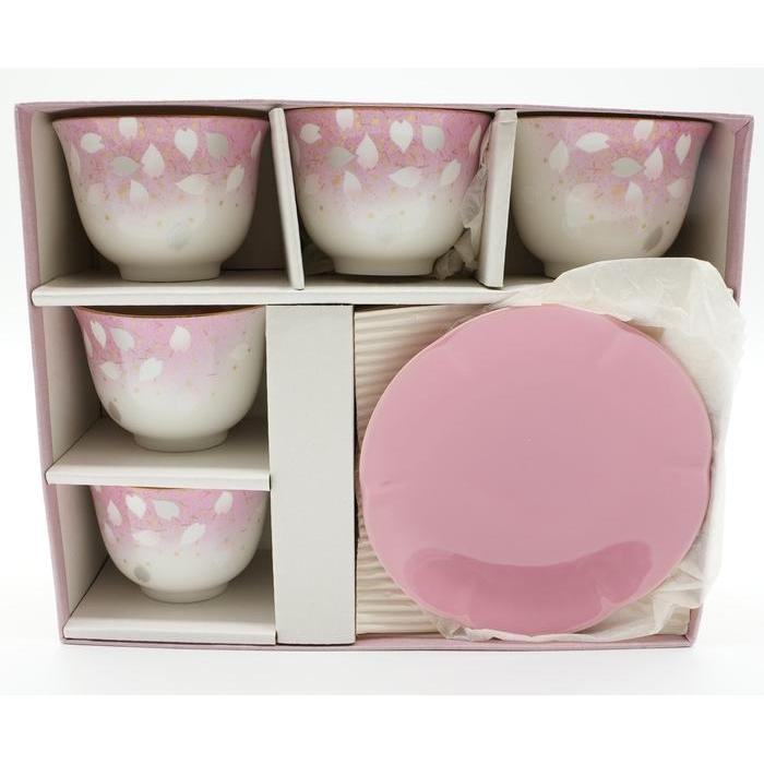 VINTAGE - Uno Chiyo Sakura Yunomi & Plate Set – Hanagasumi Collection